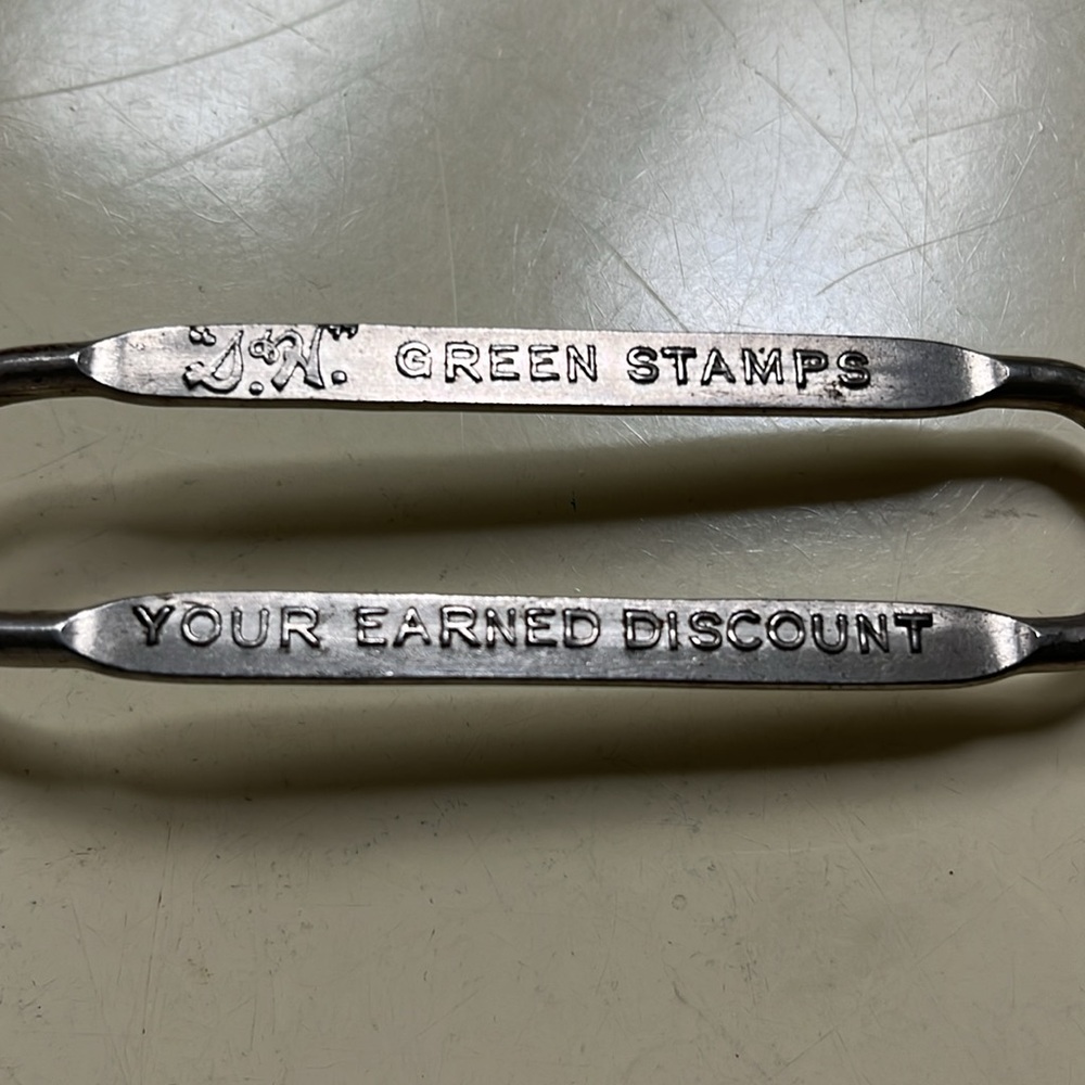 Vintage Metal S&H Green Stamps Advertising Spatula & Bottle Opener Combined EUC - Picture 3 of 8